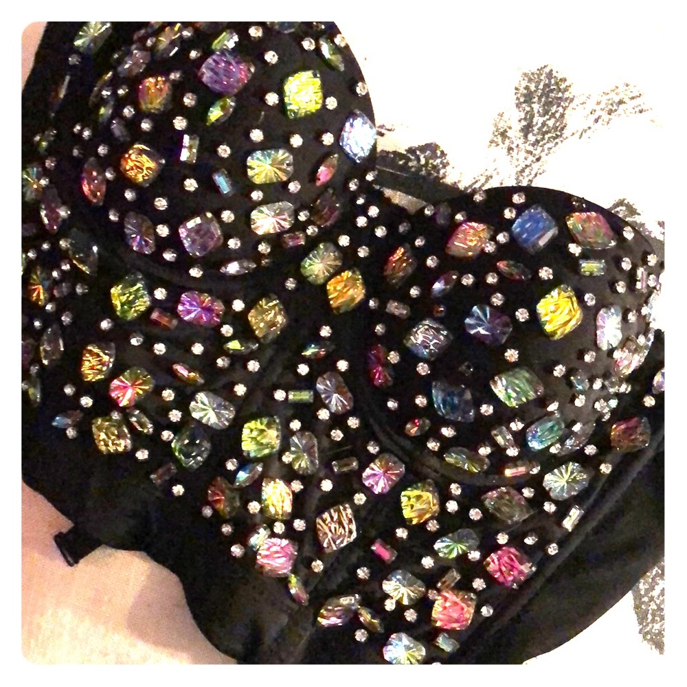 Studded corset